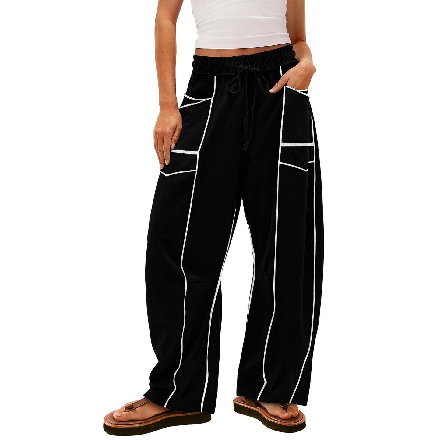 Luna Wide Leg Cargo Loungers