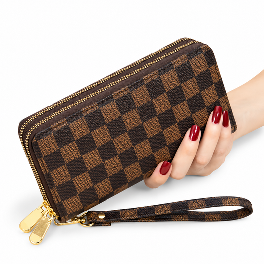 Kensington Double-Zip Purse