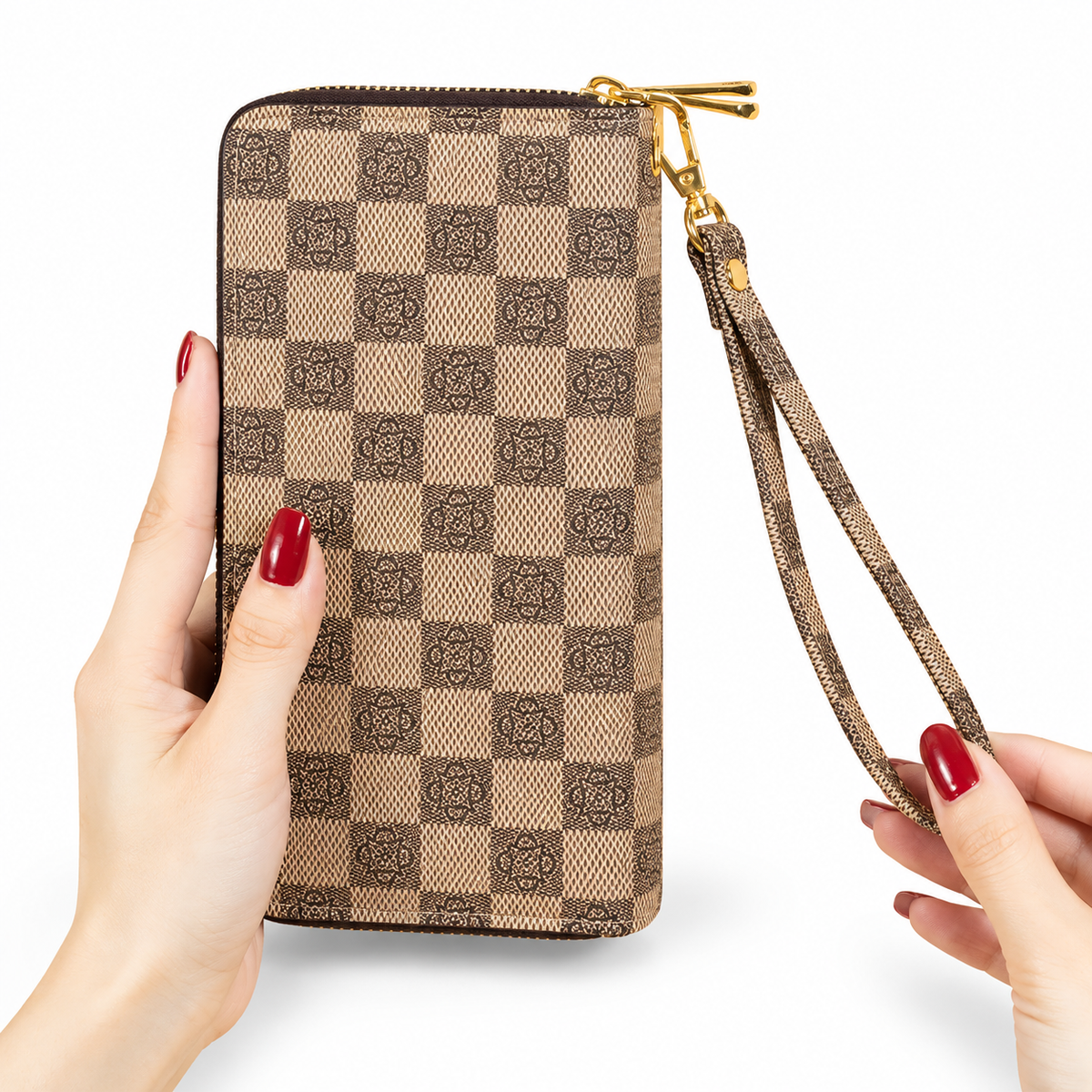 Kensington Double-Zip Purse