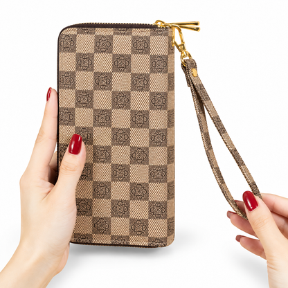 Kensington Double-Zip Purse