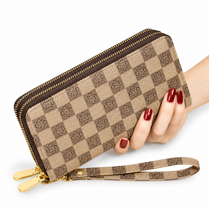Kensington Double-Zip Purse