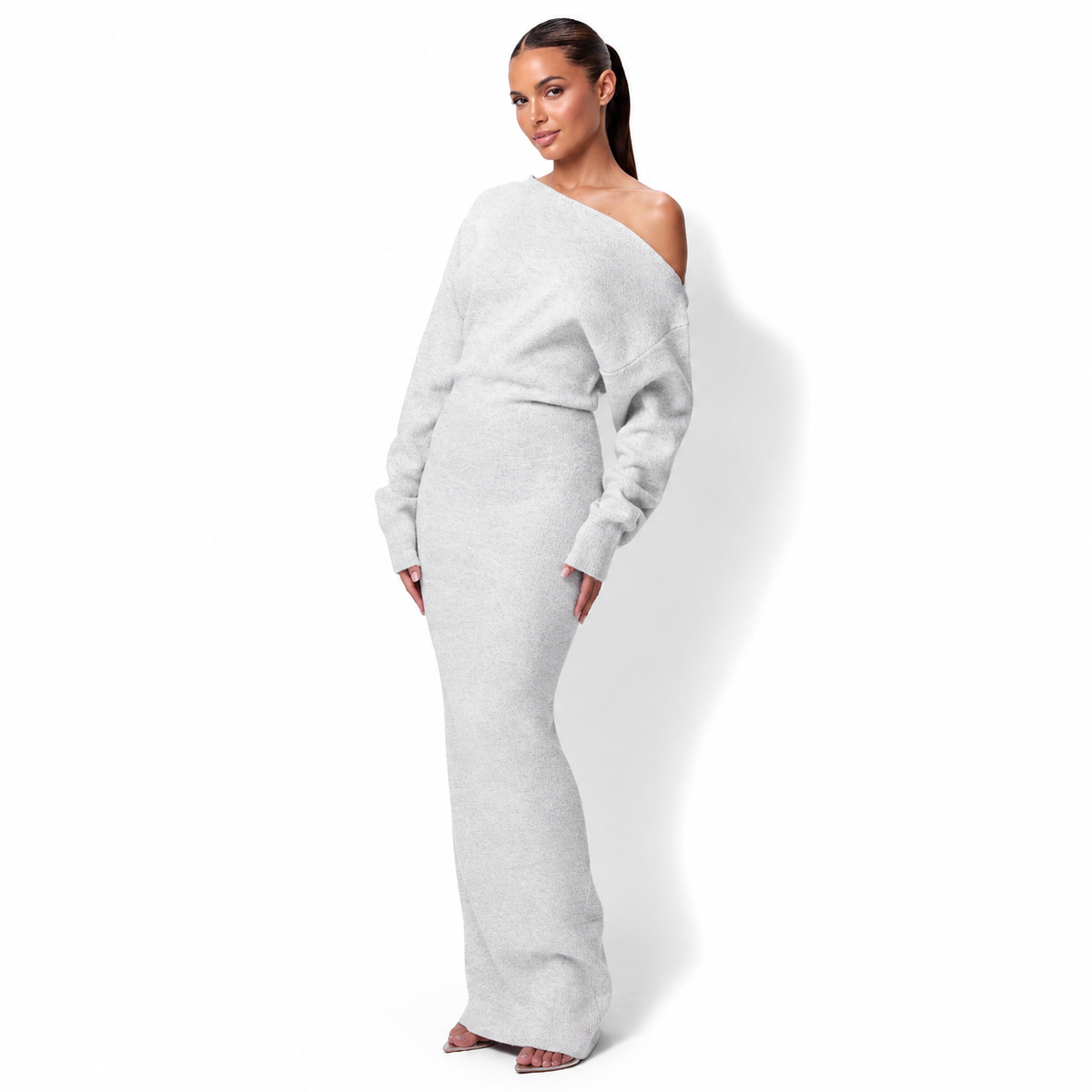 Serena Snowfall Knit Dress