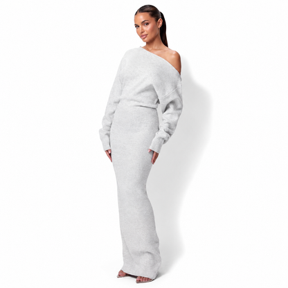 Serena Snowfall Knit Dress