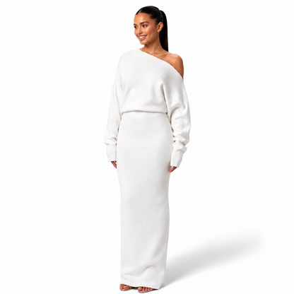 Serena Snowfall Knit Dress