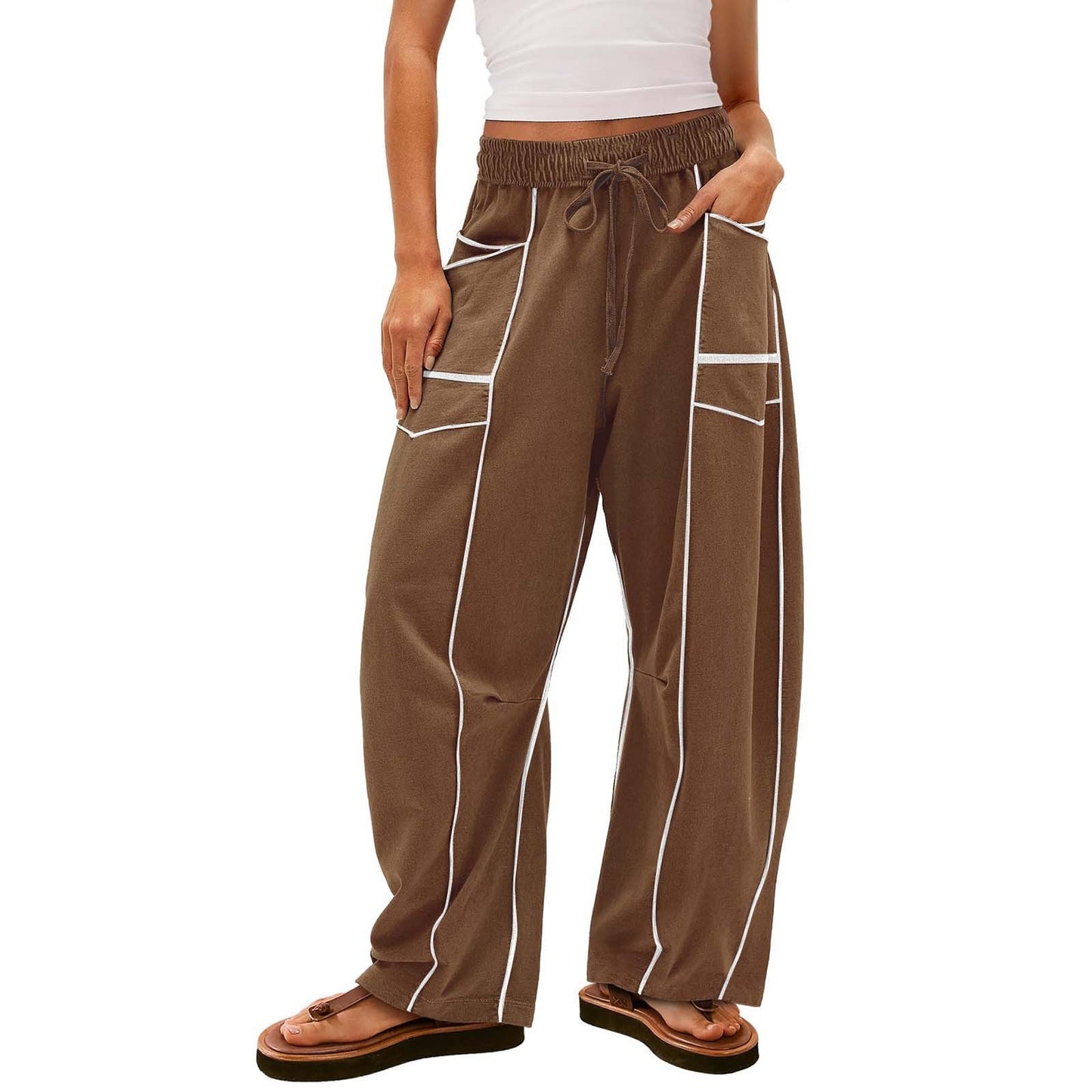 Luna Wide Leg Cargo Loungers